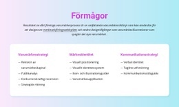 Designa Ditt Företag - HTML-Webbsidesmall