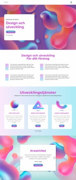 Effektiva Designprocesser - Målsida