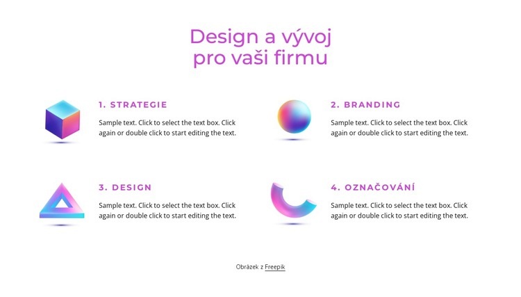 Brandingové a designové studio Webový design