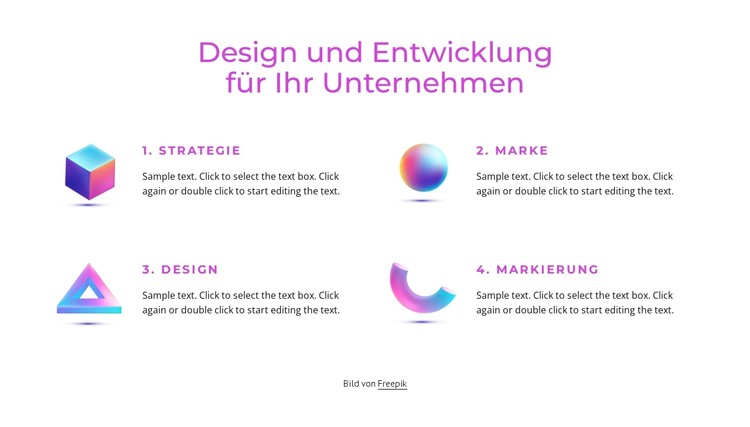 Branding- und Designstudio CSS-Vorlage
