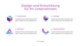 Branding- Und Designstudio – Inspiration Für Einseitenvorlagen