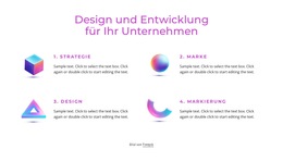 Branding- Und Designstudio – Web-Vorlage