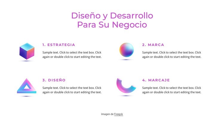 estudio de branding y diseño Creador de sitios web HTML