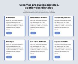 Un Diseño De Sitio Web Exclusivo Para Creamos Productos Digitales