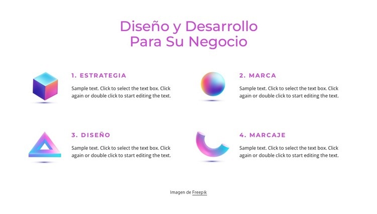 estudio de branding y diseño Página de destino