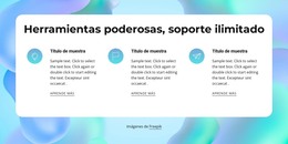 Plantilla De Diseño Para Herramientas Poderosas