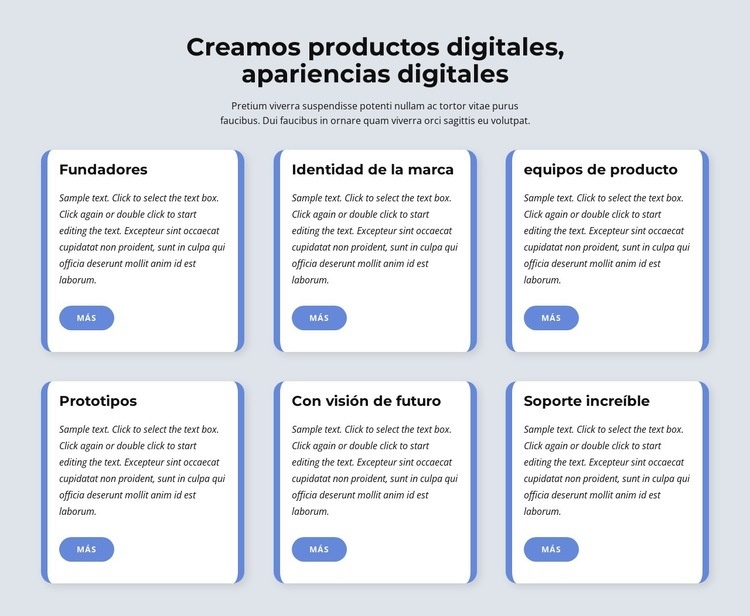 Creamos productos digitales Plantilla HTML5