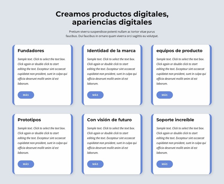 Creamos productos digitales Plantilla Joomla