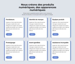 Une Conception De Site Web Exclusive Pour Nous Créons Des Produits Numériques