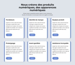 Nous Créons Des Produits Numériques – Superbe Maquette De Site Web