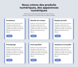 Modèle HTML5 Polyvalent Pour Nous Créons Des Produits Numériques