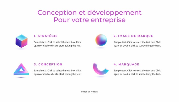 Atelier d'image de marque et de design Modèle Joomla