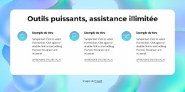 Des Outils Puissants - Page De Destination Personnalisée