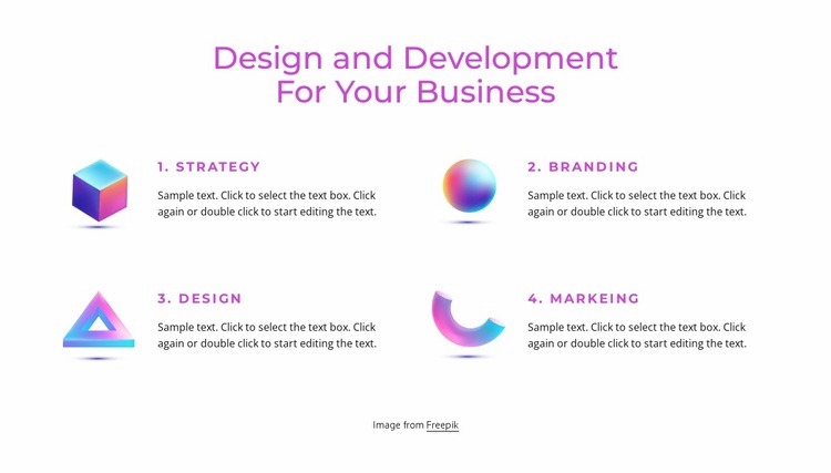Branding and design studio Homepage Design