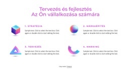 Branding És Design Stúdió Sablon HTML CSS Reszponzív