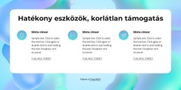Erőteljes Szerszámok - Webhelysablonok