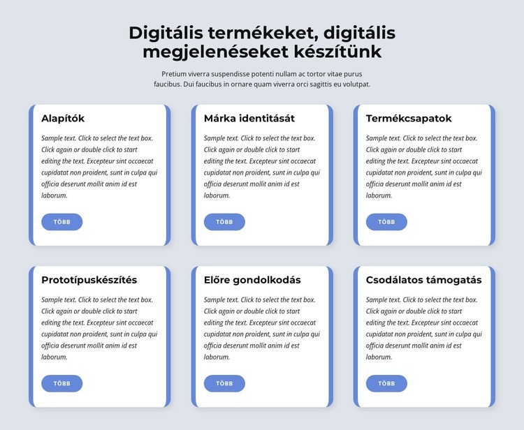 Digitális termékeket készítünk Sablon