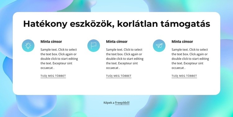 Erőteljes szerszámok Weboldal sablon