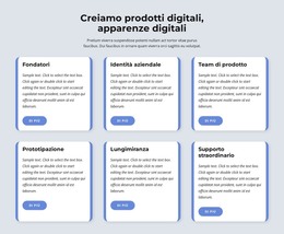 Progettazione HTML Per Creiamo Prodotti Digitali