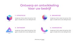 Responsieve HTML Voor Branding En Ontwerpstudio