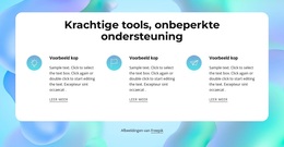 Krachtige Tools - Multifunctioneel WordPress-Thema