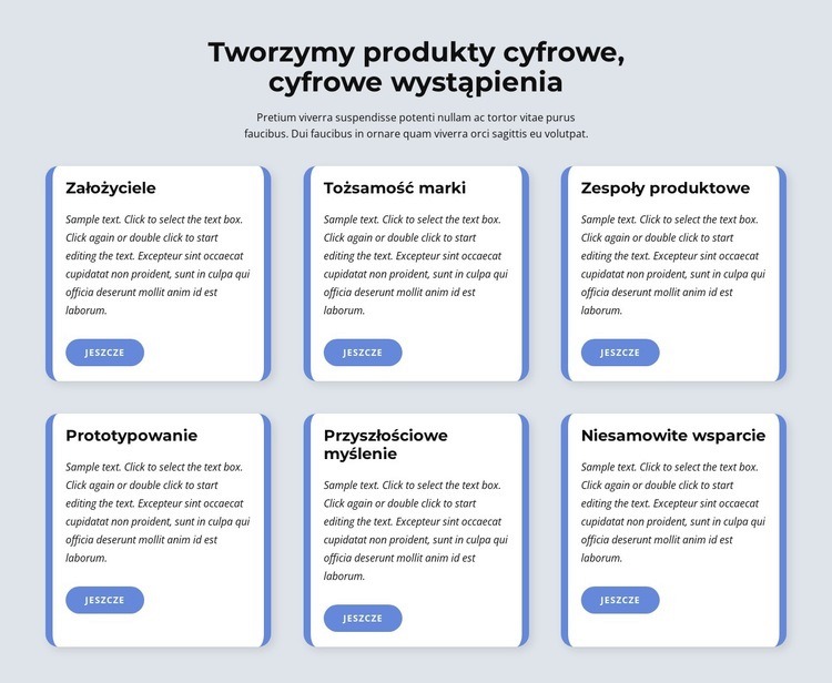 Tworzymy produkty cyfrowe Szablony do tworzenia witryn internetowych