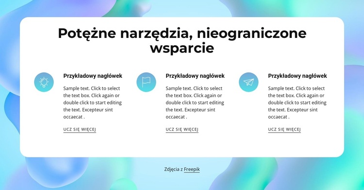 Potężne narzędzia Motyw WordPress