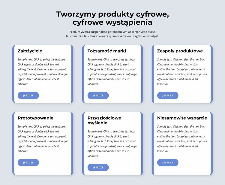 Tworzymy produkty cyfrowe Projekt strony internetowej