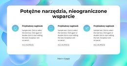 Szablon Projektu Dla Potężne Narzędzia