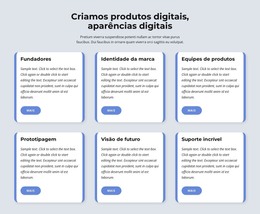 Design HTML Para Criamos Produtos Digitais