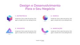 Estúdio De Branding E Design - Modelo HTML5 De Página Única