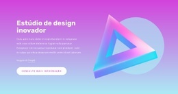 Modelo HTML5 Estúdio Com Visão De Futuro Para Qualquer Dispositivo