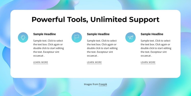 Powerful tools Template