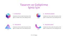 Marka Ve Tasarım Stüdyosu Şablon HTML CSS Duyarlı