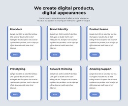 We Create Digital Products