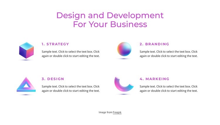 Branding and design studio Web Page Design