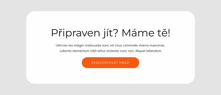 Skupina s textem a tlačítko Téma WordPress