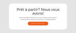 Groupe Avec Texte Et Bouton - Modèle De Page Web HTML