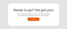 Group with text and button - Html Code Example by Nicepage