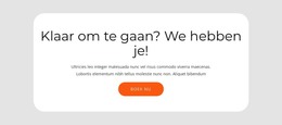 Groeperen Met Tekst En Knop - HTML-Webpaginasjabloon