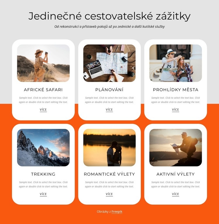 Dovolenkové balíčky Téma WordPress