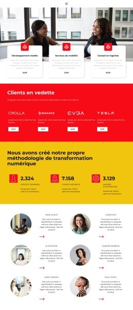 Concepteur De Site Web Pour Un Des Projets Réussis