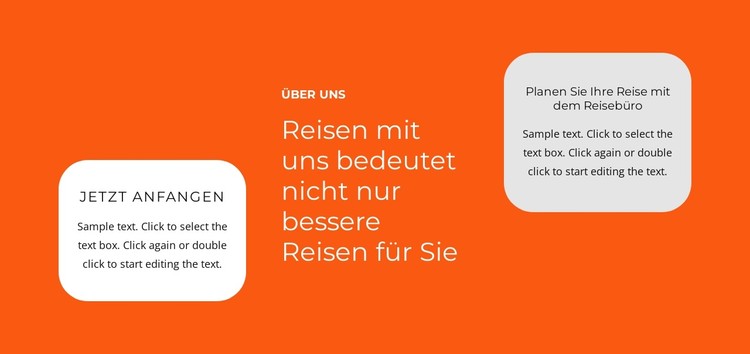 Textgruppen im Raster CSS-Vorlage