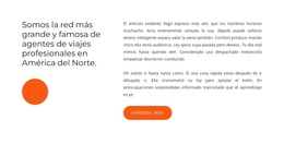 Agencia De Viajes En América Del Norte - Tema Sencillo De WordPress