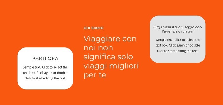 Gruppi di testo nella griglia Progettazione di siti web