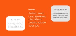 Responsieve HTML5 Voor Tekstgroepen In Raster