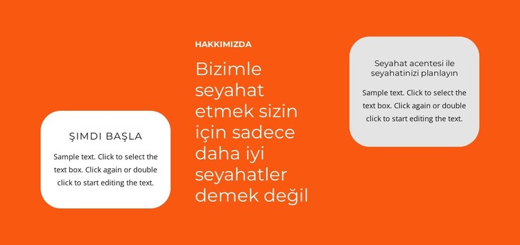 Kılavuzdaki metin grupları HTML Şablonu