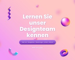 Einführung Mit Animierten Elementen Vorlage HTML CSS Responsive