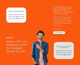 Reisegesellschaft – Einfacher Website-Builder