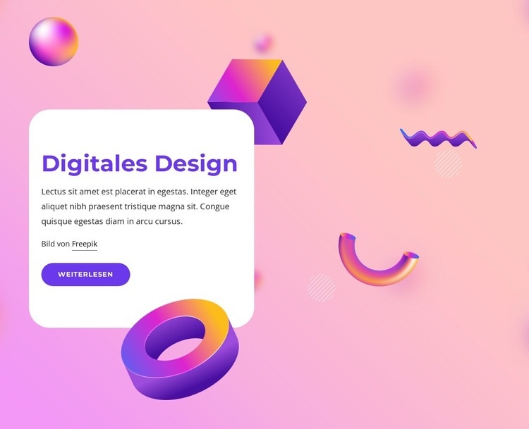 Full-Service-Designteam Landing Page